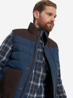 синий/коричневый